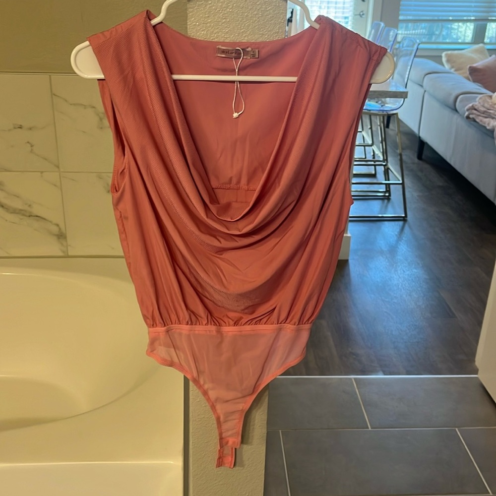 Pink bodysuit never worn